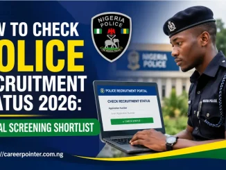 How to Check Nigeria Police Recruitment Status 2026