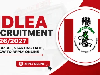 NDLEA Recruitment
