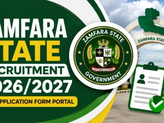 Zamfara State Recruitment-2026/2027