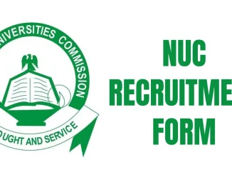 NUC Shortlisted Candidates